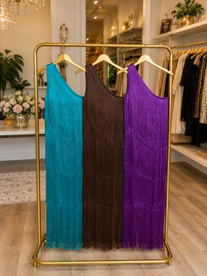 Hispalis Dress Aqua Green