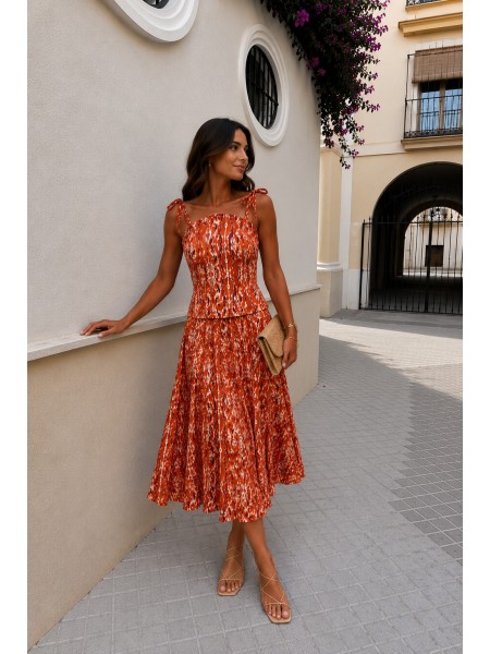 Conjunto Güendolina Naranja 2