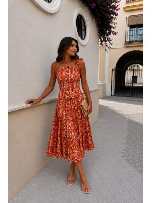 Conjunto Güendolina Naranja