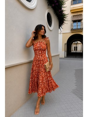 Conjunto Güendolita Naranja