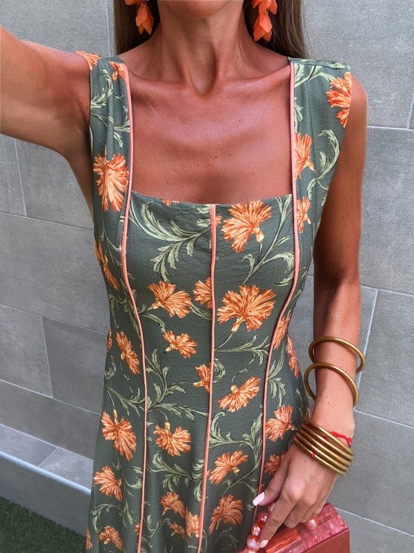 Robe verte Boudin