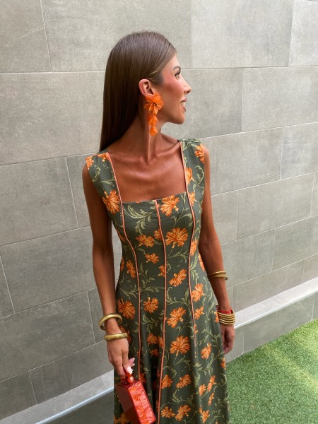 Vestido Boudin Verde 2