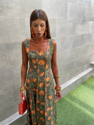 Robe verte Boudin