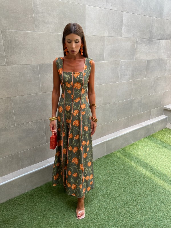 Vestido Boudin Verde