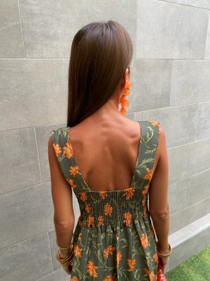 Boudin Green Dress