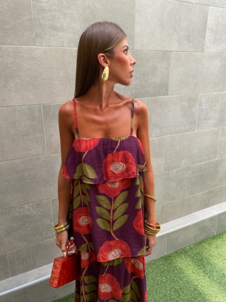 Vestido Malhoa Morado 2