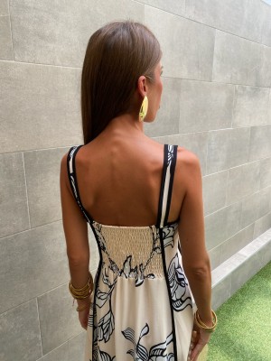 Vestido Hipólito Crema