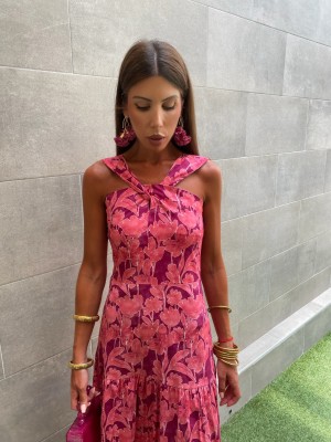 Vestido rosa Misha