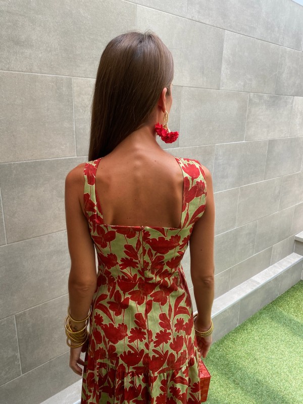 Vestido verde Misha