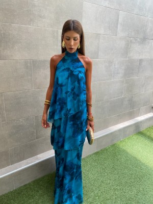 Blue Badalona Dress