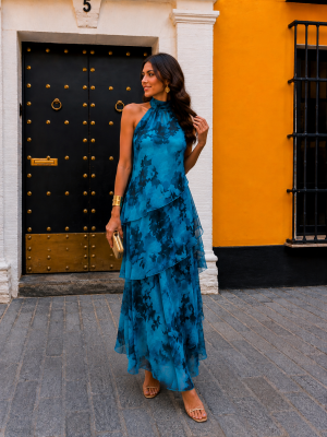 Blue Badalona Dress