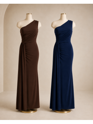 Vestido Capita Falda Azul Marino