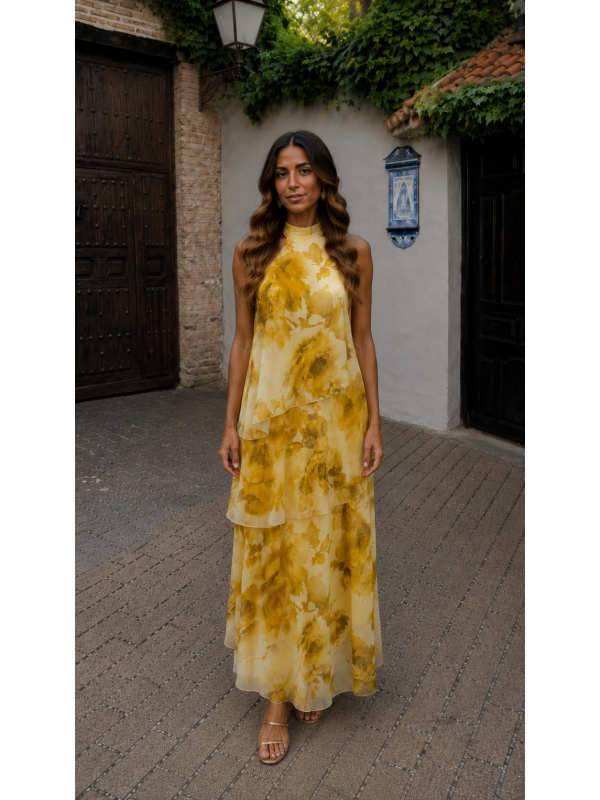 Vestido Badalona Amarillo