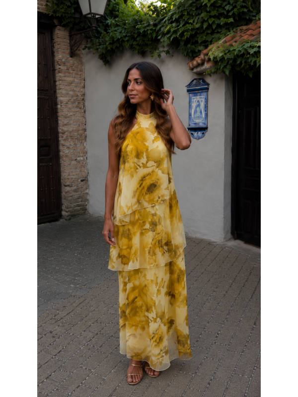 Vestido Badalona Amarillo