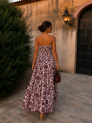 Vestido Alcázar Vino