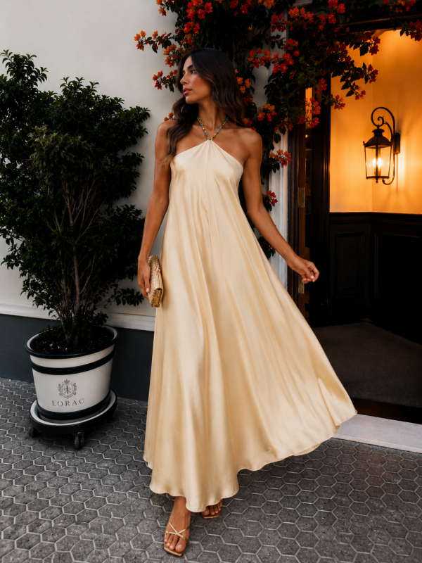 Robe beige Pedregal