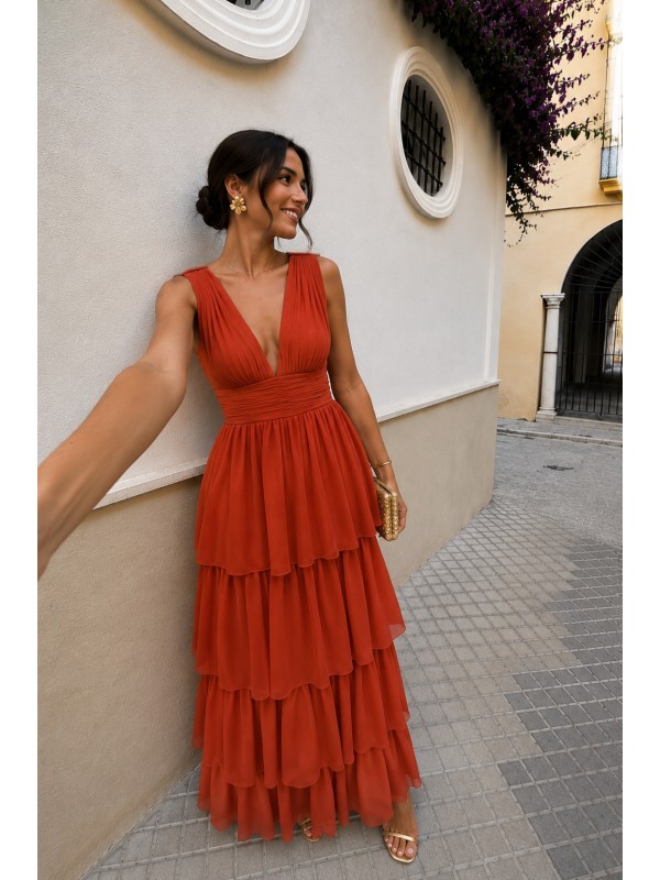 Vestido Constanza Caldera