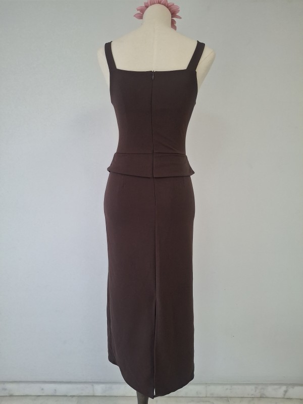 Calabria Brown Dress