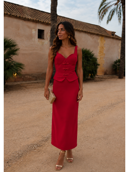 Abito rosso calabrese