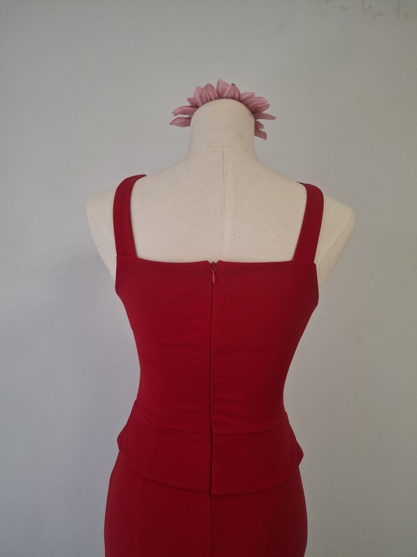 Vestido Calabria Rojo