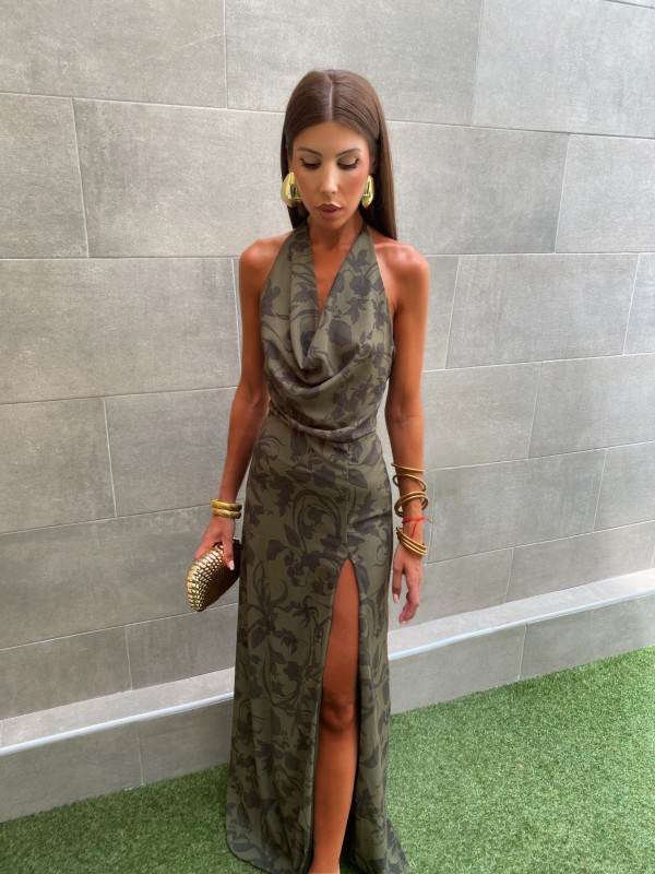 Robe verte de Sainte-Lucie