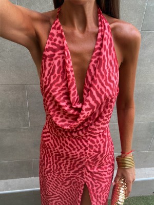 Robe Lucho rougeâtre