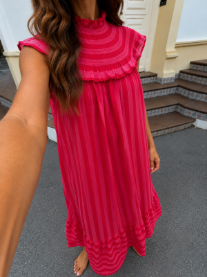 Vestido Bolívar Rosado