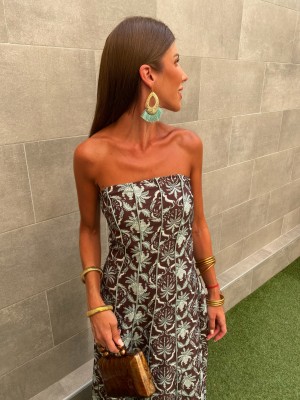 Robe Dailama marron