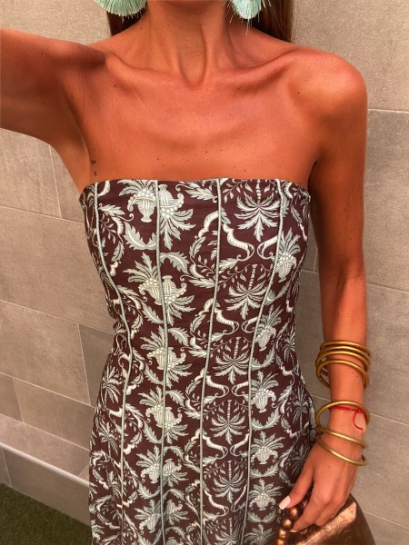 Dailama Brown Dress