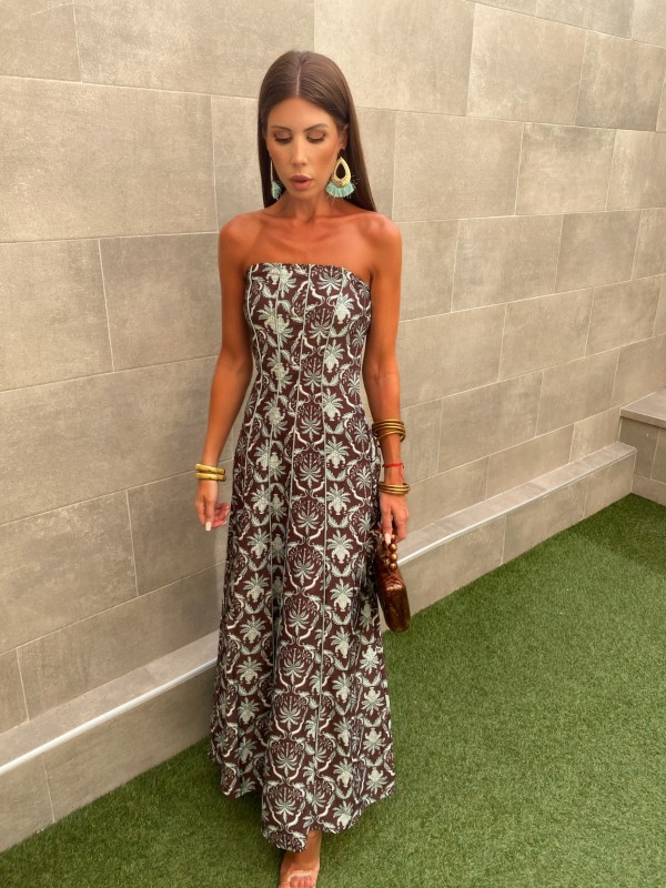 Dailama Brown Dress