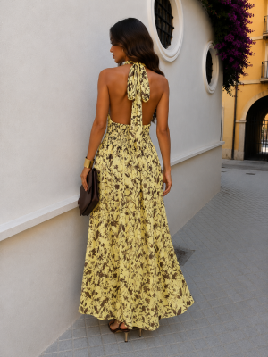 Vestido amarelo Maura