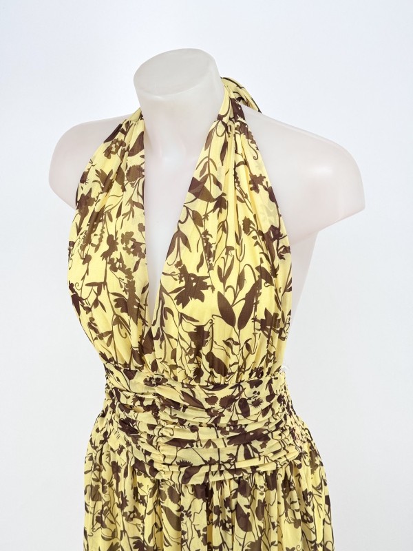Vestido amarelo Maura