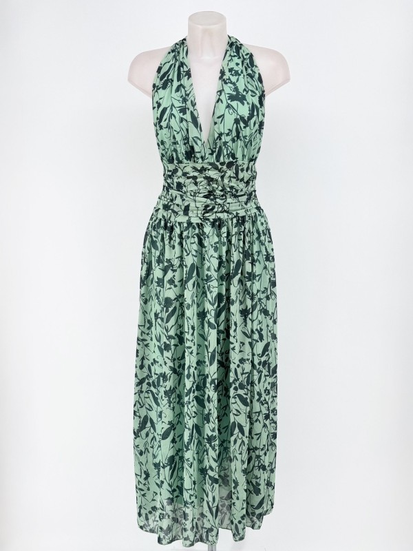 Robe Maura aigue-marine