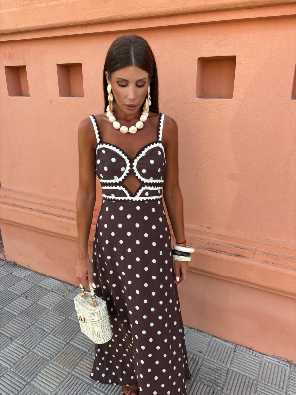 Carmen Brown Dress