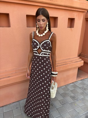 Carmen Brown Dress