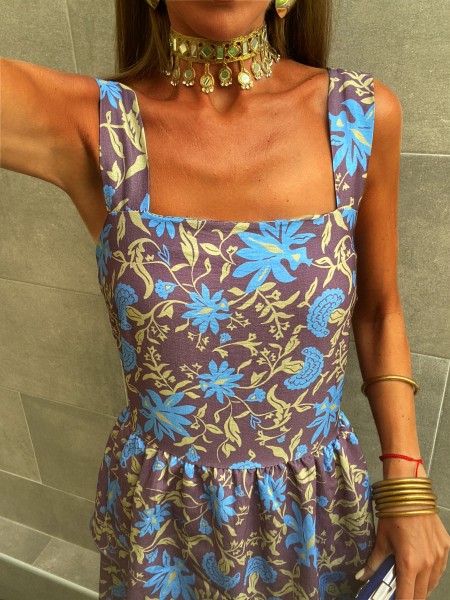 Vestido Maravilha Roxo