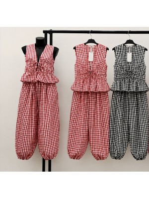 Conjunto Ecuador Vichy (2 Colores)