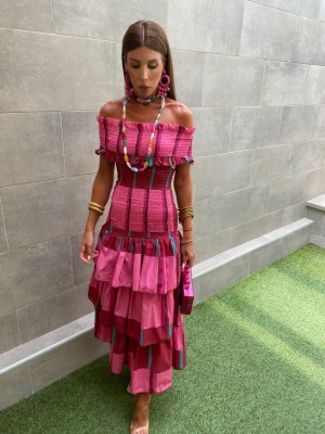 Vestido Trocco Rosa