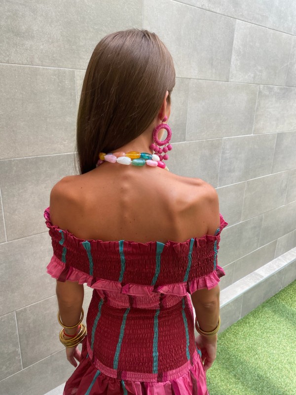 Vestido Trocco Rosa