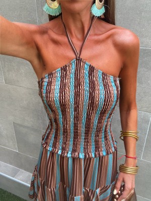 Madison Brown Dress