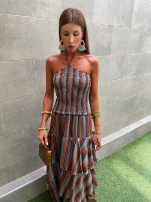 Vestido Madison Marrón