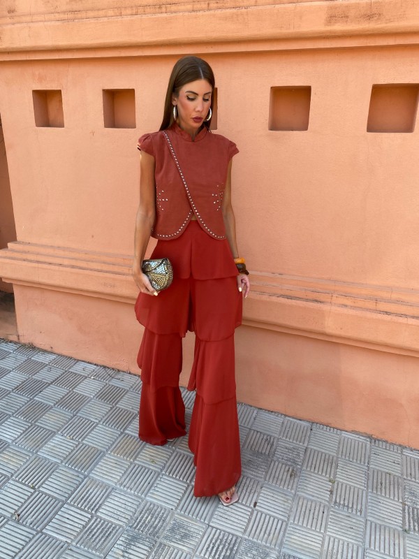 Pantalon à volants Caldera