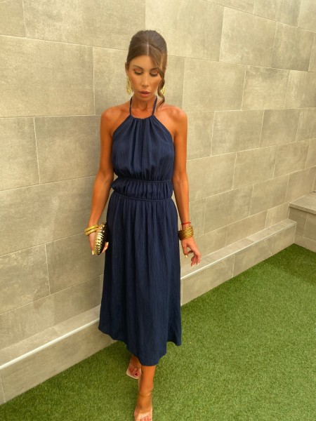 Robe bleu marine Banoffee 2