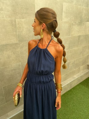Vestido Banoffe Azul Marino