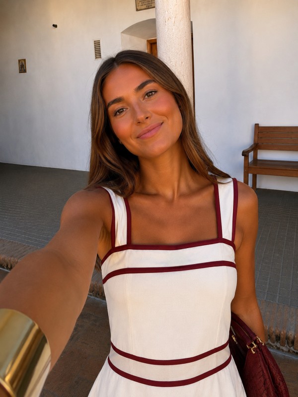 Vestido Creme Mauro