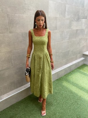 Vestido Lovaina Verde