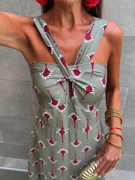 Robe Mopan verte