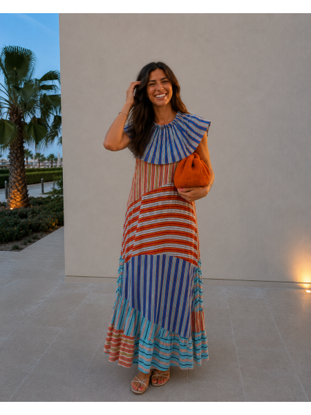 Palaghiu Blue Dress