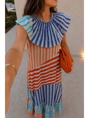 Vestido Palaghiu Azul