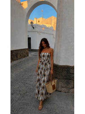 Vestido branco Locumba